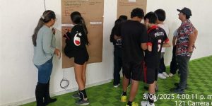 Mesa #1: Adolescentes escuela de Voleibol -3 de junio/25- Coliseo Carlos Lleras Restrepo. Fuente propia.