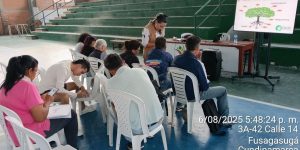 Mesa #25: Población perteneciente a las Juntas de Acción Comunal- 6 de agosto/25- Coliseo Coburgo. Fuente propia